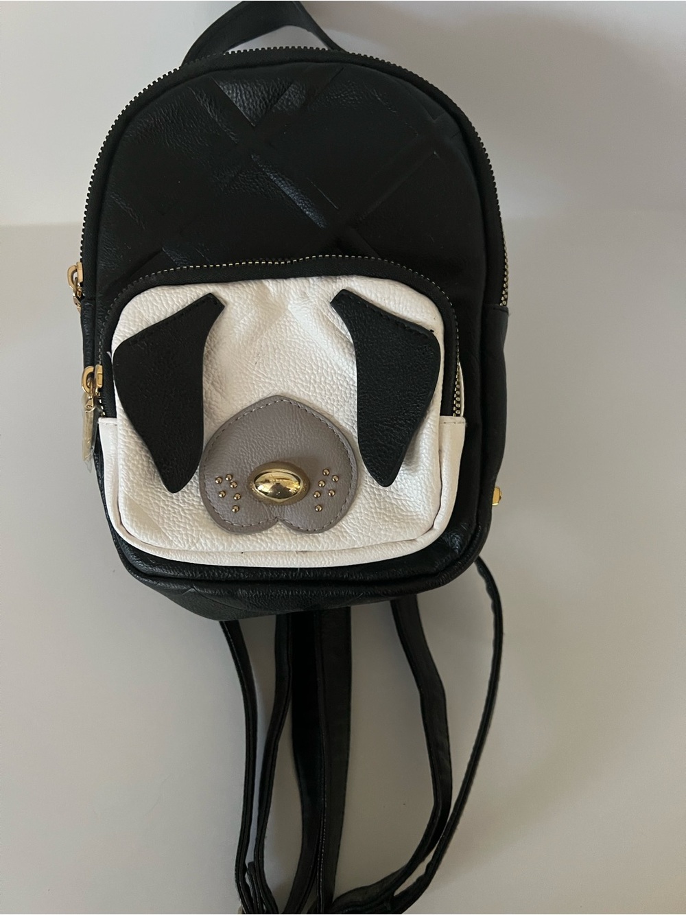 Too cute Betsey Johnson dog theme Backpack purse